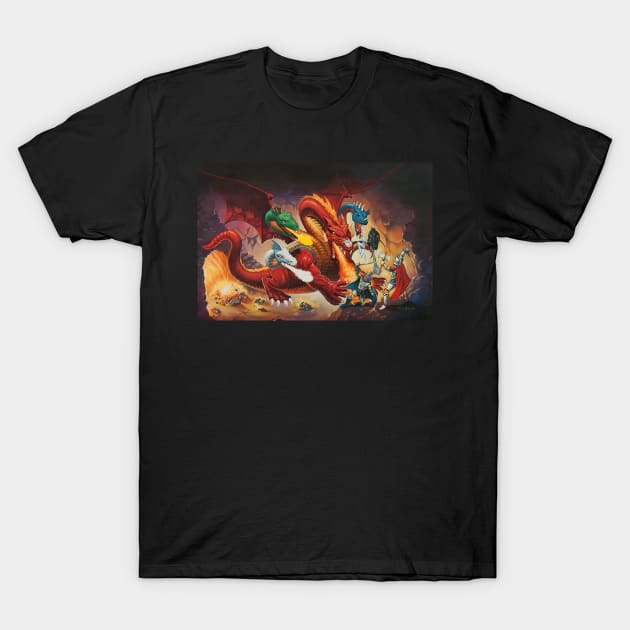 Tiamat!!! T-Shirt by SkipBroTees